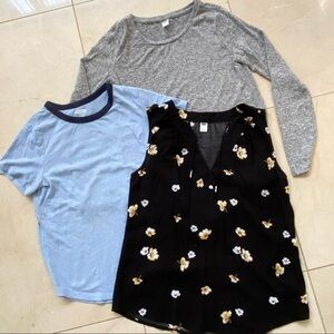 Old Navy Shirt Bundle / Lot of 3  Small